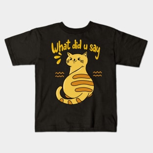 Sentimentil Cat Kids T-Shirt